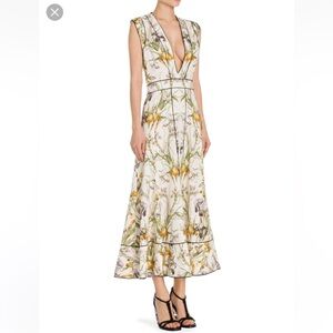 Alexander McQueen SILK IRIS dress